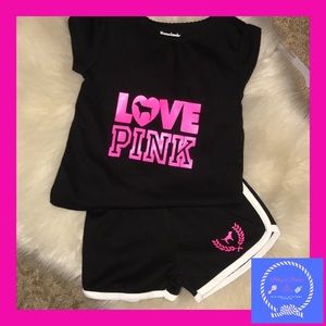 Toddler 5T Inspired pink set